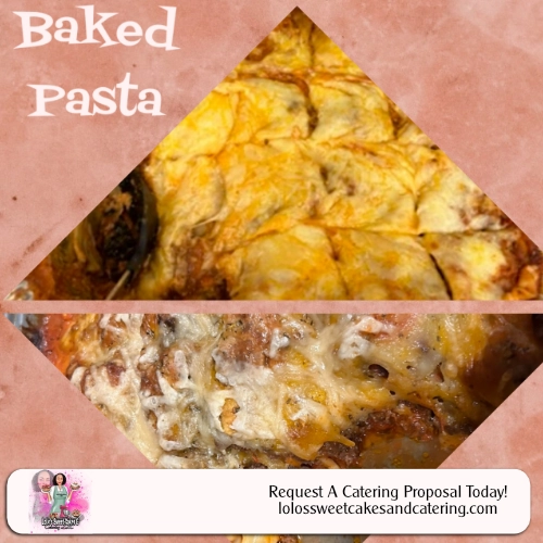 Wedding Catering Options / Baked Pasta